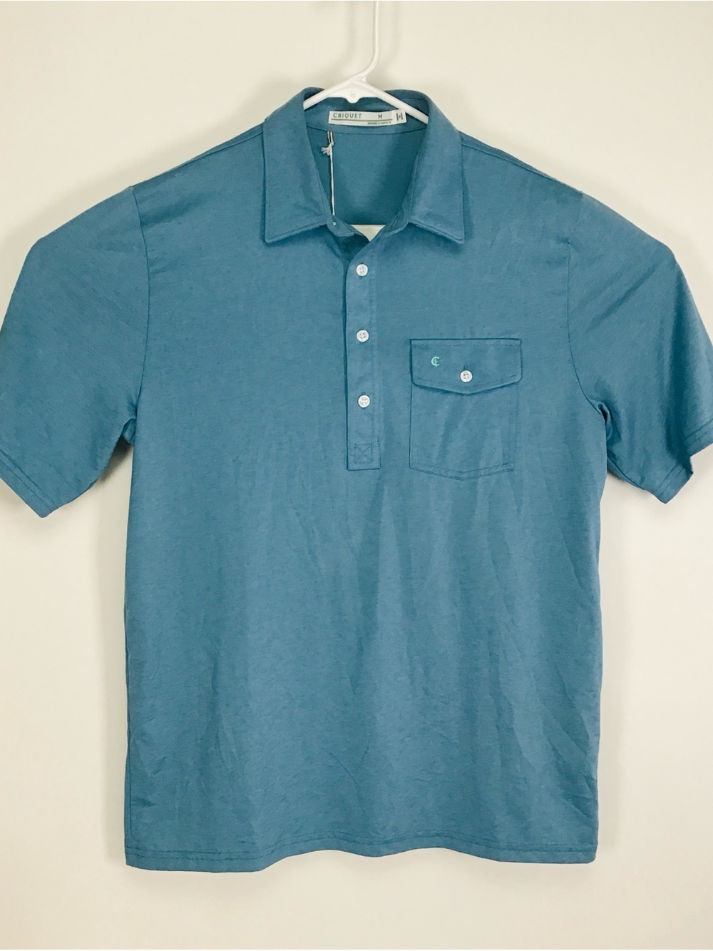 NWT Criquet men’s Caddyshack theme short sleeve polo shirt medium